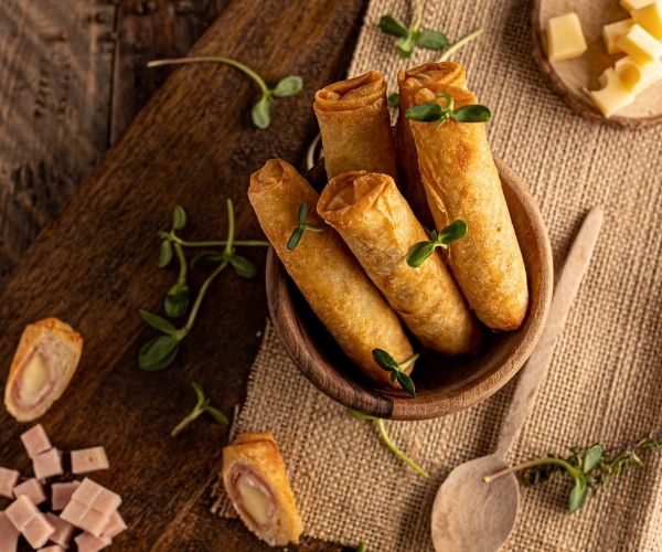 Nems jambon fromage