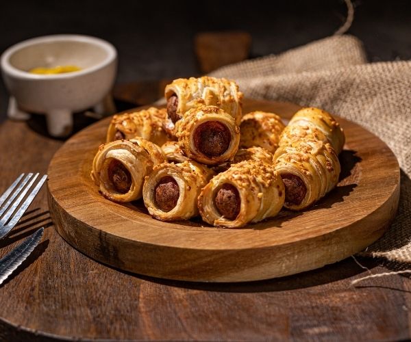 Mini Friands Hot Dog