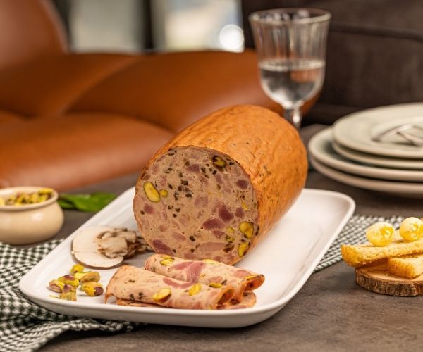 Ballotine Canard à la Truffe Fumé