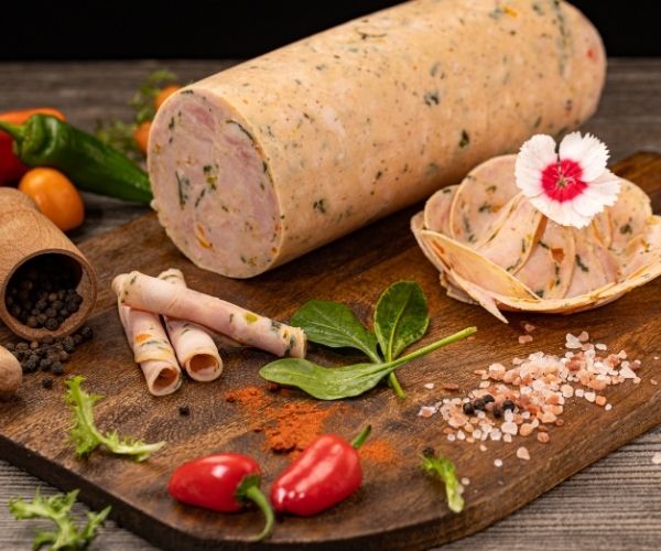 Galantine de Poulet aux Légumes