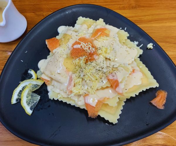 Raviolis au Saumon